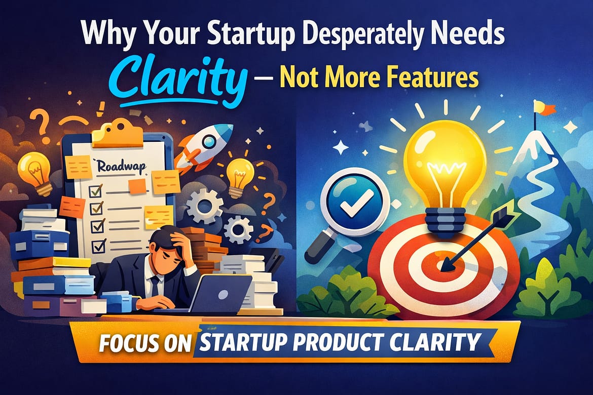 Startup Product Clarity Beats Feature Overload